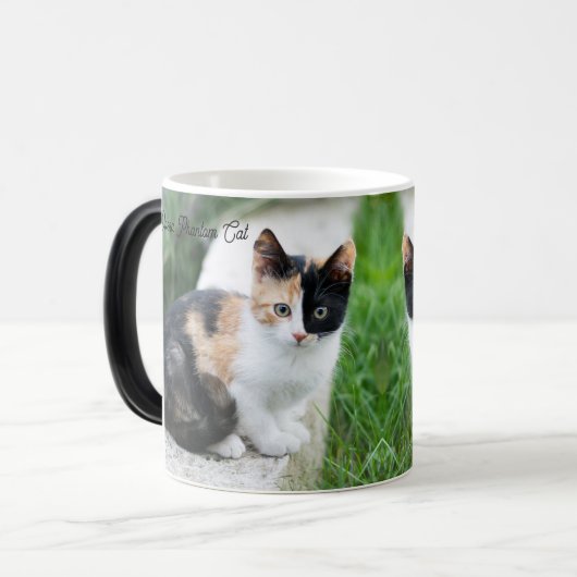 Opera Phantom Cat Magische Mok (Voorkant links)