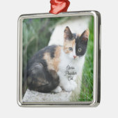 Opera Phantom Cat Metalen Ornament (Links)