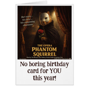 Opera Phantom Eekhoorn Parodie