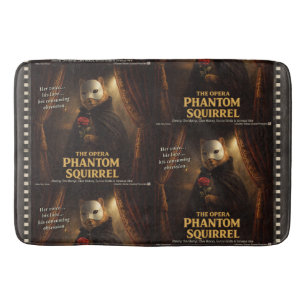 Opera Phantom Eekhoorn Parodie Badmat