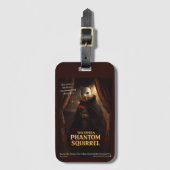 Opera Phantom Eekhoorn Parodie Bagagelabel (Voorkant (verticaal))