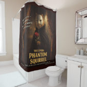 Opera Phantom Eekhoorn Parodie Douchegordijn (In situ)