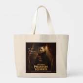 Opera Phantom Eekhoorn Parodie Grote Tote Bag (Achterkant)