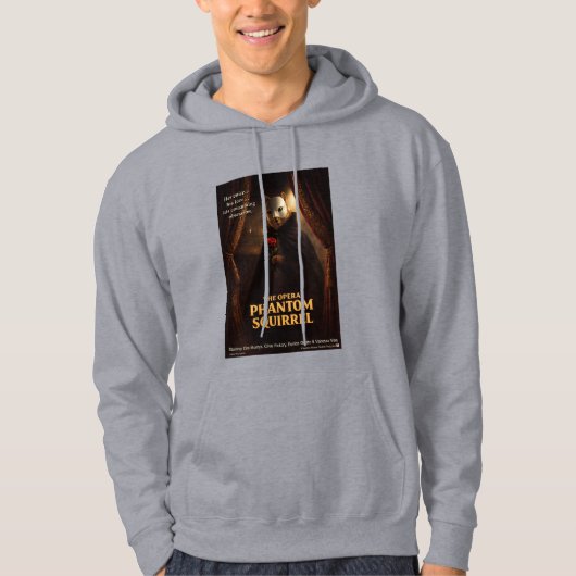 Opera Phantom Eekhoorn Parodie Hoodie (Voorkant)