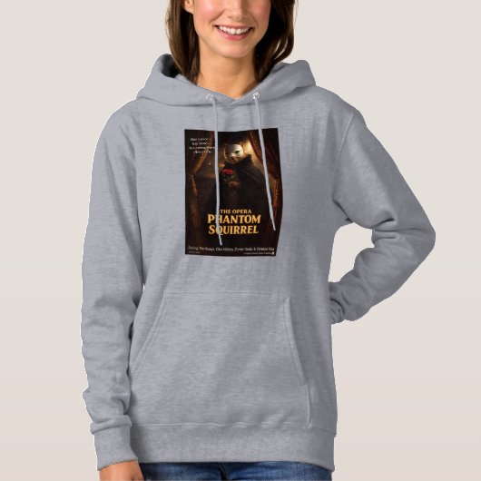 Opera Phantom Eekhoorn Parodie Hoodie (Voorkant)