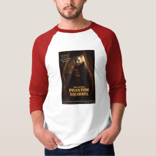 Opera Phantom Eekhoorn Parodie T-shirt