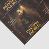 Opera Phantom Eekhoorn Parodie Tissuepapier (Detail)