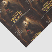 Opera Phantom Eekhoorn Parodie Tissuepapier (Detail)