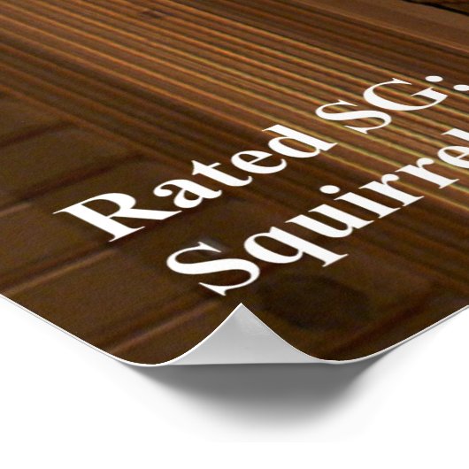 Opera Phantom Squirrel Poster (Hoek)