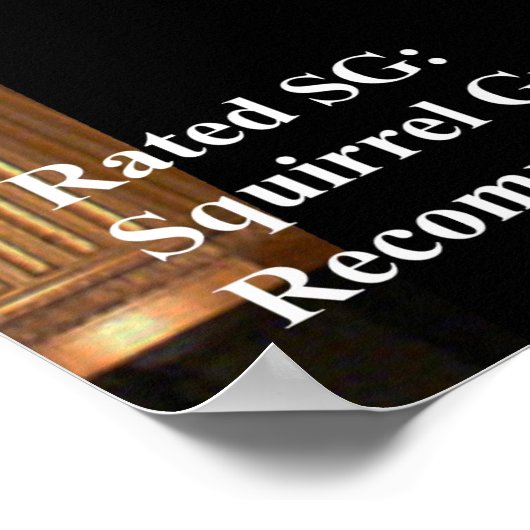 Opera Phantom Squirrel Poster (Hoek)