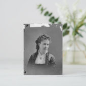 Opera Singer Clara Louise Kellogg van Mathew Brady Briefkaart (Staand voorkant)