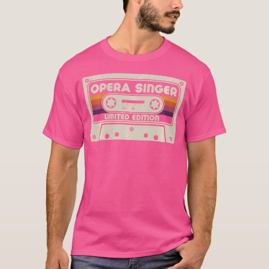 Opera Singer Job Titel  loopbaan T-shirt (Voorkant)