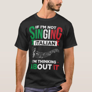 Opera Singer voor opera Vocalist Tenor Singer Musi T-shirt