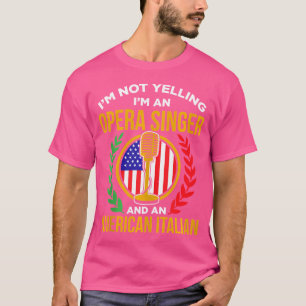 Opera Singer voor opera Vocalist Tenor Singer Musi T-shirt