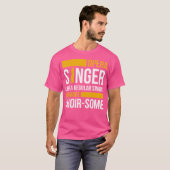 Opera Singer voor opera Vocalist Tenor Singer Musi T-shirt (Voorkant volledig)