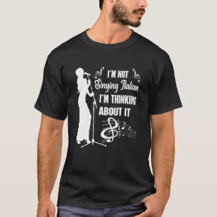 Opera Singers in koren of theaterartiesten T-shirt