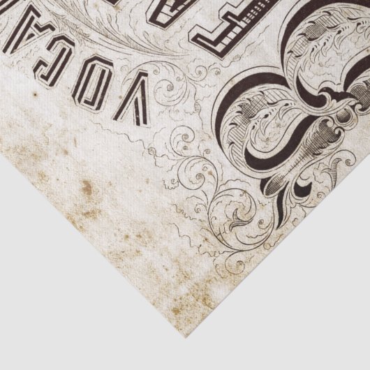 Opera Song Muziek Robin Vogelkooi Decoupage Tissuepapier (Detail)