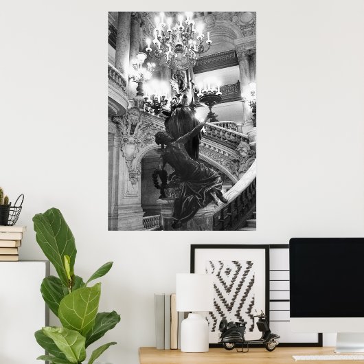 Opera Staircase Poster (Thuiskantoor)