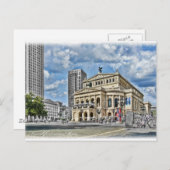 Opera Theater in Frankfurt Briefkaart (Voorkant / Achterkant)