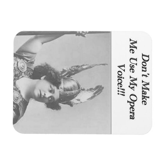 Opera Voice Magneet (Horizontaal)