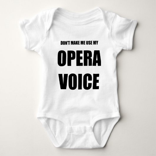 Opera Voice Romper (Voorkant)