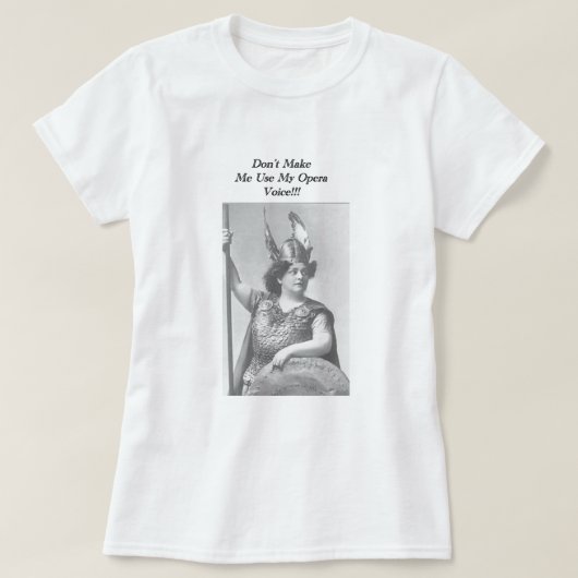 Opera Voice T-shirt (Design voorkant)
