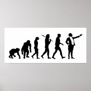 Opera-zangers en opera-liefhebbers die cadeaus zin poster