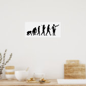 Opera-zangers en opera-liefhebbers die cadeaus zin poster (Keuken)