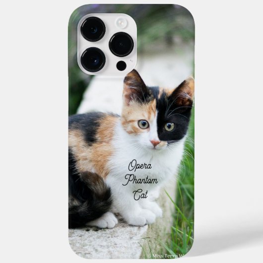 Operafantoomkat Case-Mate iPhone Case (Achterkant)
