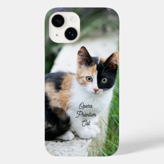Operafantoomkat Case-Mate iPhone Case (Achterkant)
