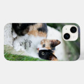Operafantoomkat Case-Mate iPhone Case (Achterkant (horizontaal))