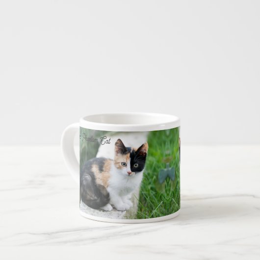 Operafantoomkat Espresso Kop (Links)