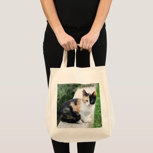 Operafantoomkat Tote Bag (Voorkant (product))