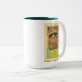  operagebouw in Detroit Tweekleurige Koffiemok (Voorkant rechts)