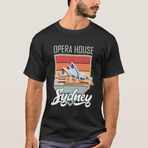 Operahuis Sydney vanuit Australië Toerist Nieuw Zu T-shirt