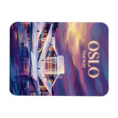 Operahuis van Oslo Noorwegen Magneet (Horizontaal)