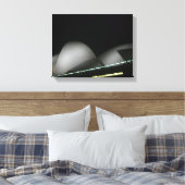 operahuistorens zeil canvas afdruk (Insitu (Slaapkamer))
