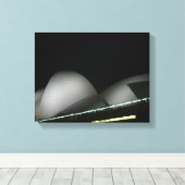 operahuistorens zeil canvas afdruk (Insitu (Houten vloer))