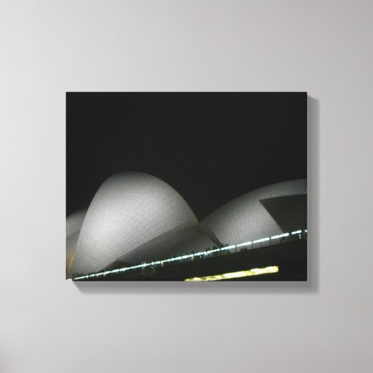 operahuistorens zeil canvas afdruk (Voorkant)