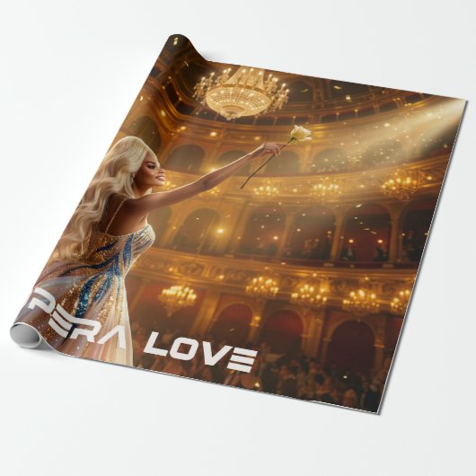OPERALIEFDE CADEAUPAPIER (Uitgerold)