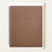 Operate in Silence – 2026 Planner Journal (Achterkant)