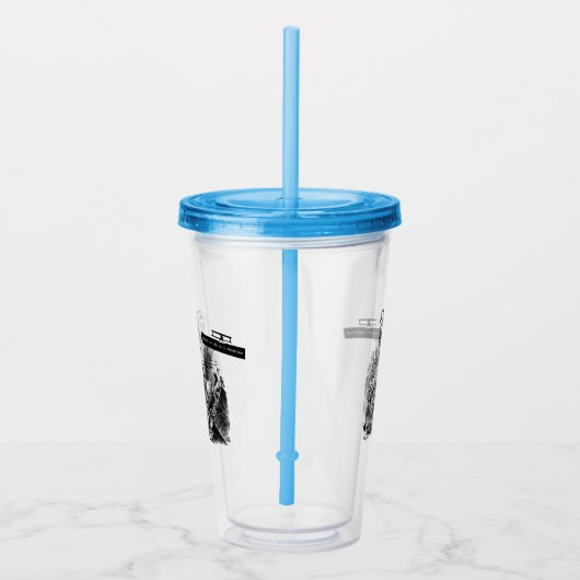 Operatie Alice in Wonderland Alice in Wunderland Acryl Drinkbeker (Rechts)