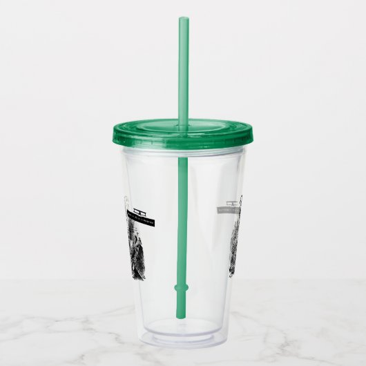 Operatie Alice in Wonderland Alice in Wunderland Acryl Drinkbeker (Rechts)