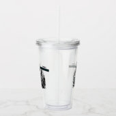 Operatie Alice in Wonderland Alice in Wunderland Acryl Drinkbeker (Rechts)