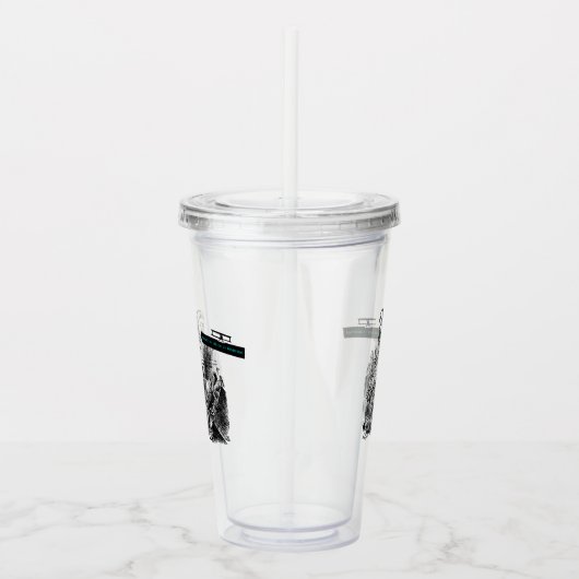 Operatie Alice in Wonderland Alice in Wunderland Acryl Drinkbeker (Rechts)