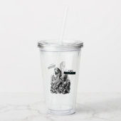 Operatie Alice in Wonderland Alice in Wunderland Acryl Drinkbeker (Achterkant)