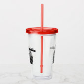 Operatie Alice in Wonderland Alice in Wunderland Acryl Drinkbeker (Rechts)