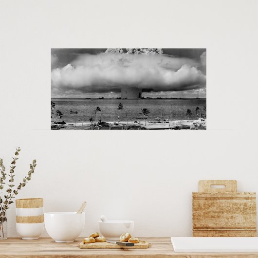 Operatie Crossroad Poster (Keuken)