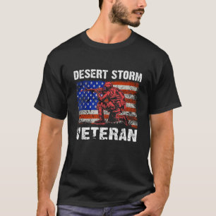 Operatie Desert Storm Desert Shield Veteran T Shi T-shirt