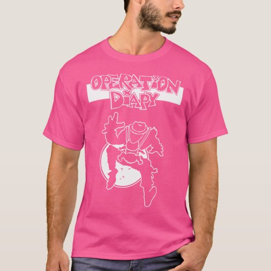 Operatie Diapy - Punk Rock Dad Operatie Ivy T-shirt (Voorkant)